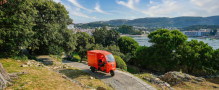 Gebrüder Weiss now uses eco-friendly electric tricycles to provide delivery services on Croatian islands